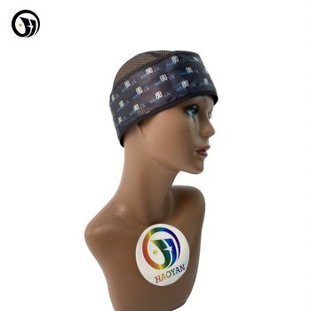 custom velcro head wrap