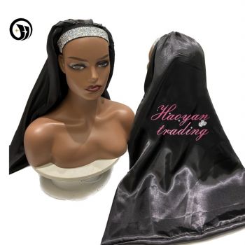 custom long bonnet with diamonds