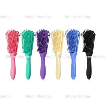 Eight Moving Arms Octopus Massage  Brush Smooth Hair Brush Comb