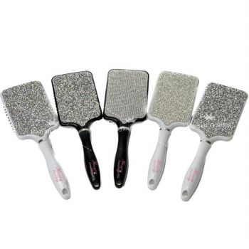 Square brush with diamonds