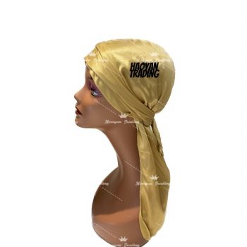 Logo Custom Wholesale Satin Durag  High Quality Satin Durags