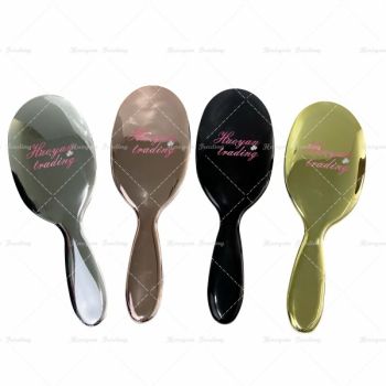 Paddle Hair Brush hair exte sion brush Oval bristle Detangling Plastic Nylon brush