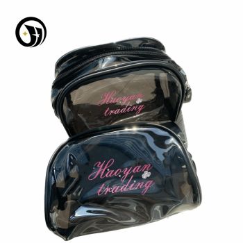 Wholesale Waterproof Wash Bag Leather Toiletry Bag Custom Logo Makeup Bag